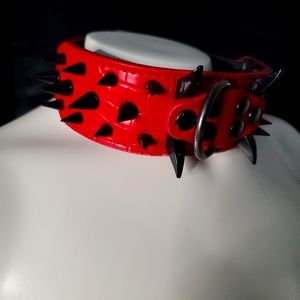 Gothic Heavy Duty Spiked Collar 🐶